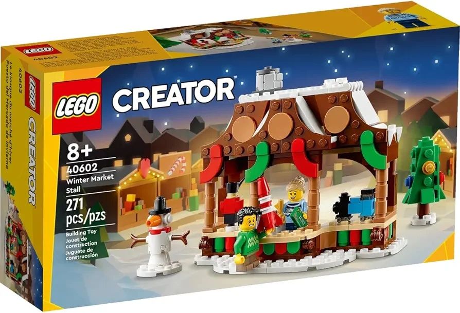 LEGO 40602 Зимна пазарна сергия GWP