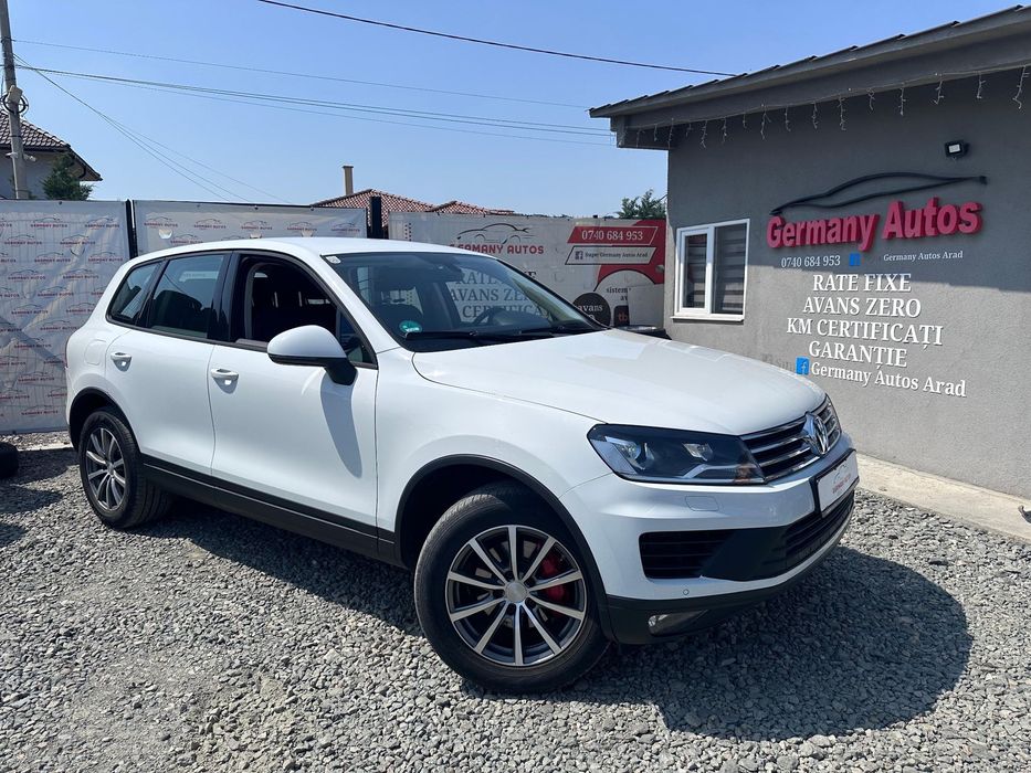Volkswagen Touareg RATE/GARANTIE3.0diesel 2016 euro6 cenon mavi pilot km reali