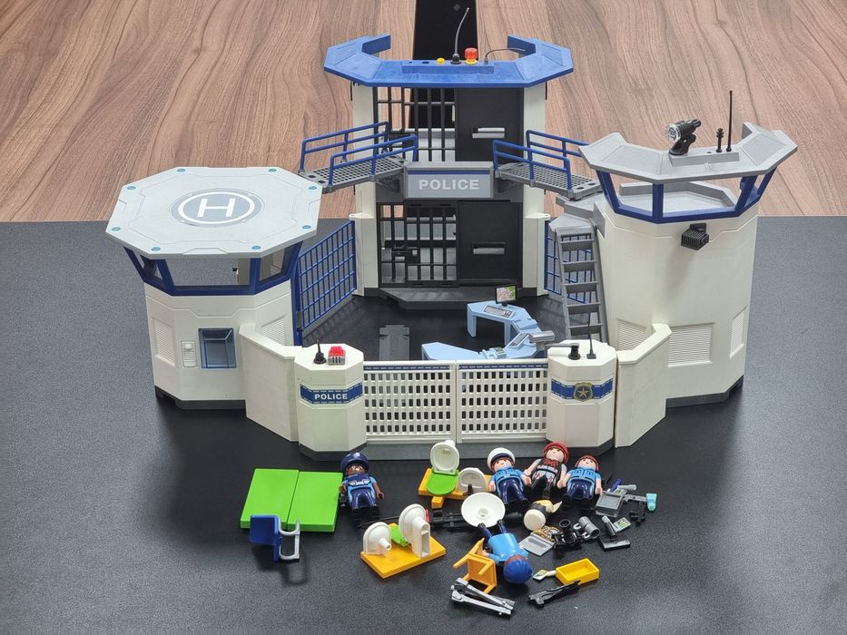 Playmobil City Action 6919 - Sediu De Politie Cu Inchisoare 6919
