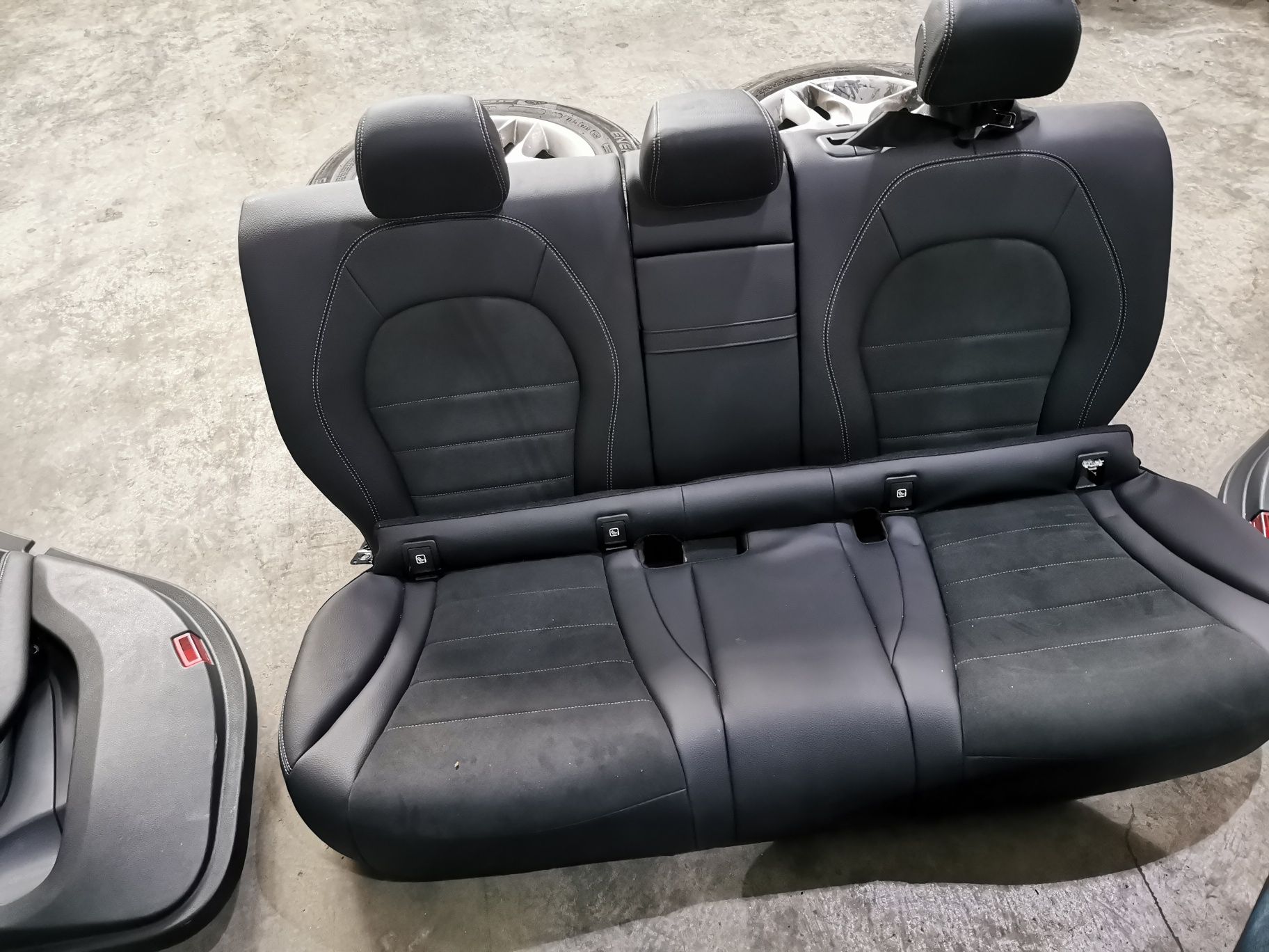 Scaun scaune interior bancheta electrice alcantara Mercedes glc 2018
