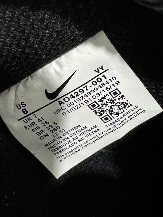 41-43 Air Force 1 Off white Black