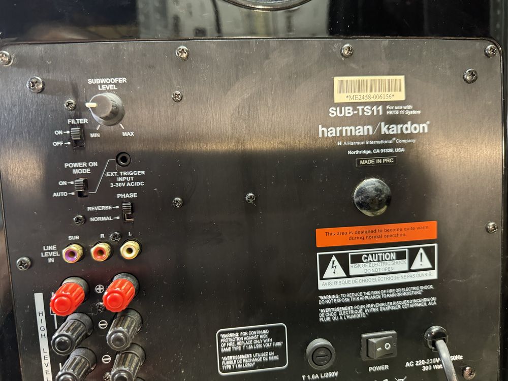 10” Активен Subwoofer Harman Kardon TS-11