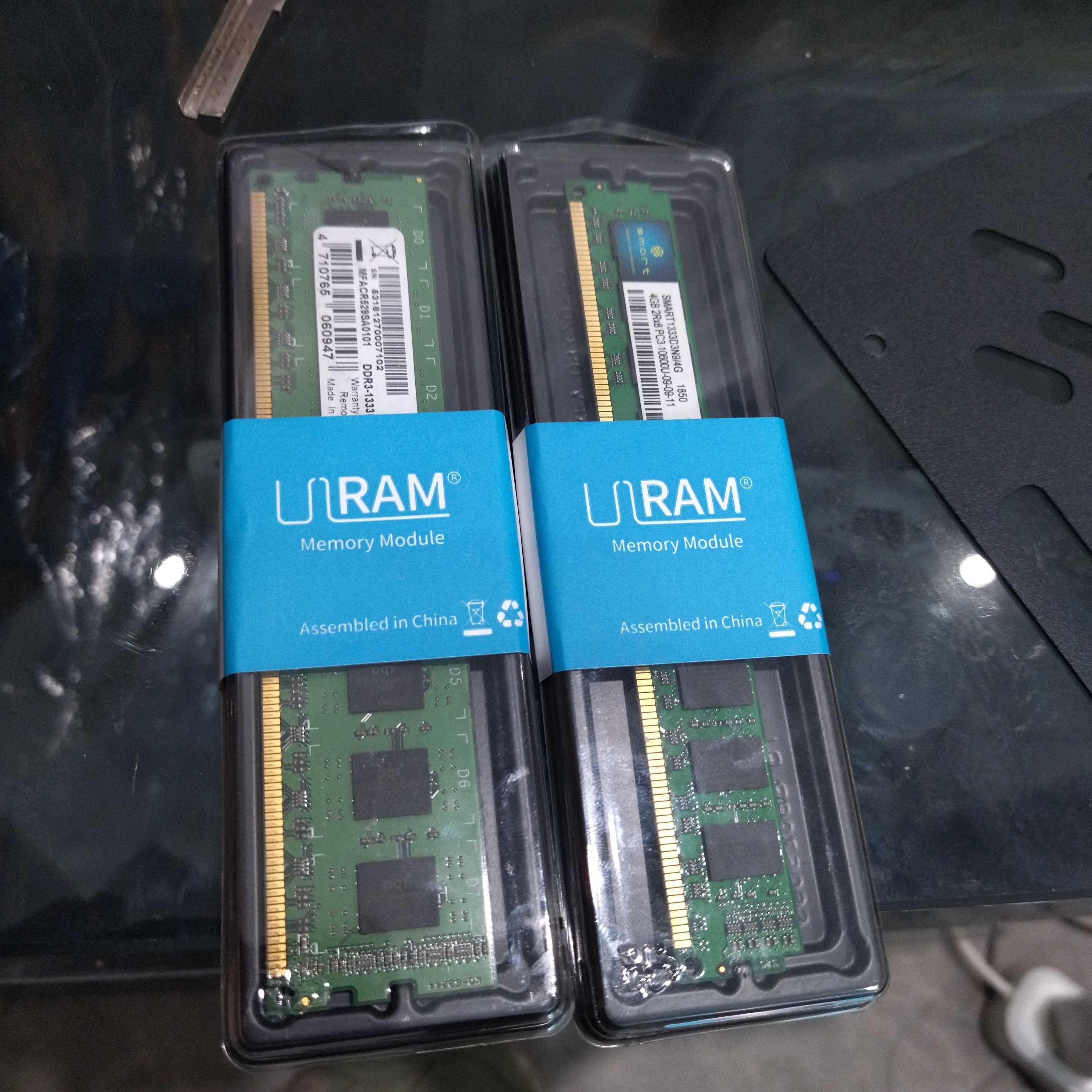 DDR 3 8 гигабайт (2 планки)