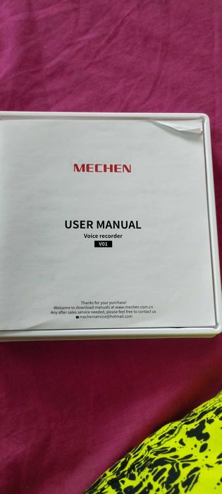 Înregistrator vocal digital Michen VO1 cu accesorii lui nou