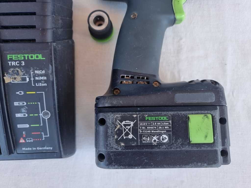 Festool TXS 12 2,5- акумулаторен винтоверт
