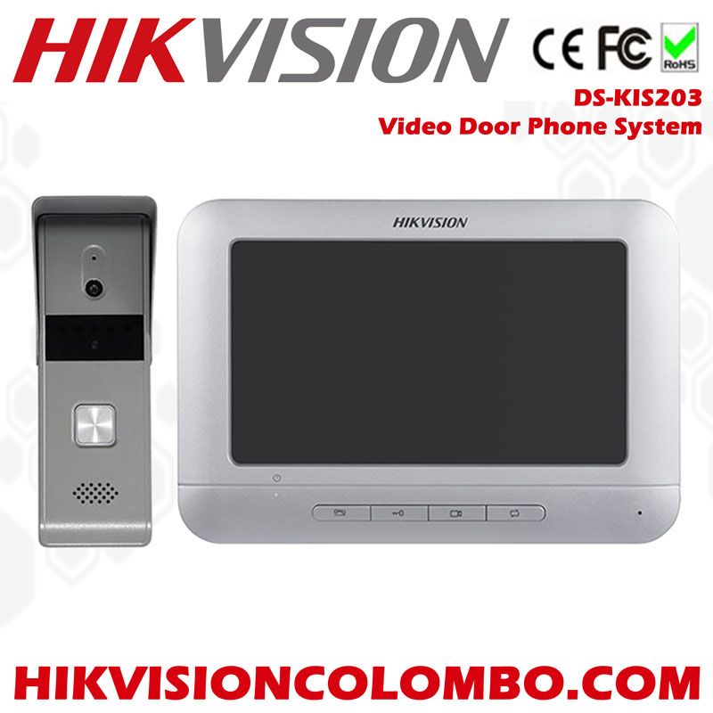 Video interfon Smart Hikvision cu apelare pe mobil