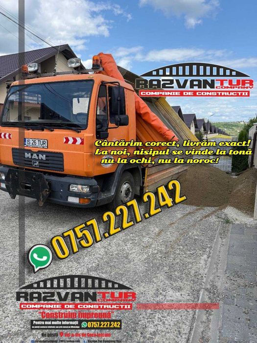 Sort 0-63 concasat de cariera ( roca de munte)