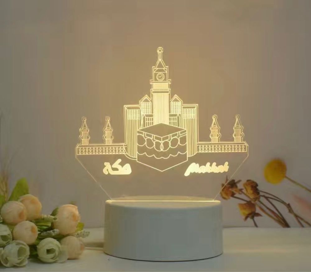 Светильники 3D Ramadan Mubarak