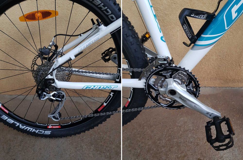 Bicicleta Ghost miss, frane hidraulice, suspensie pe aer, aluminiu