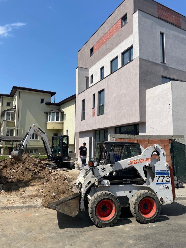 Buldoexcavator de închiriat Miniexcavatot De Inchiriat Bucuresti Ilfov