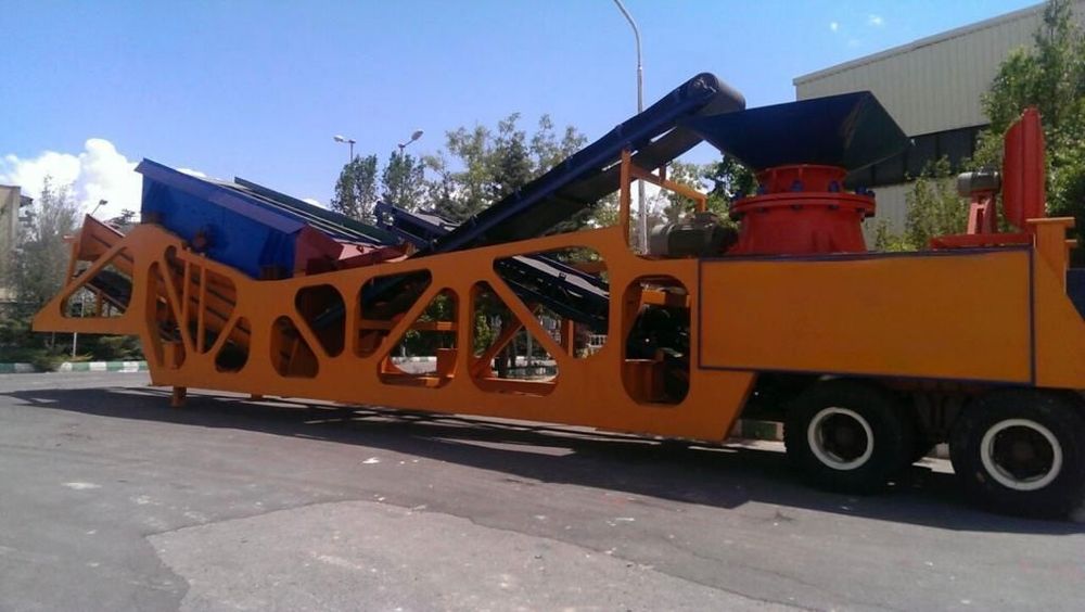 Мобильная ДСК, дробилка