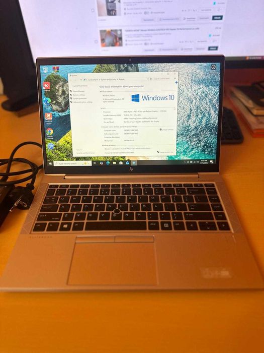 Laptop HP EliteBook 845 G7 Ryzen 5 Pro 4650U 14" FullHD 16GB 256GB SSD