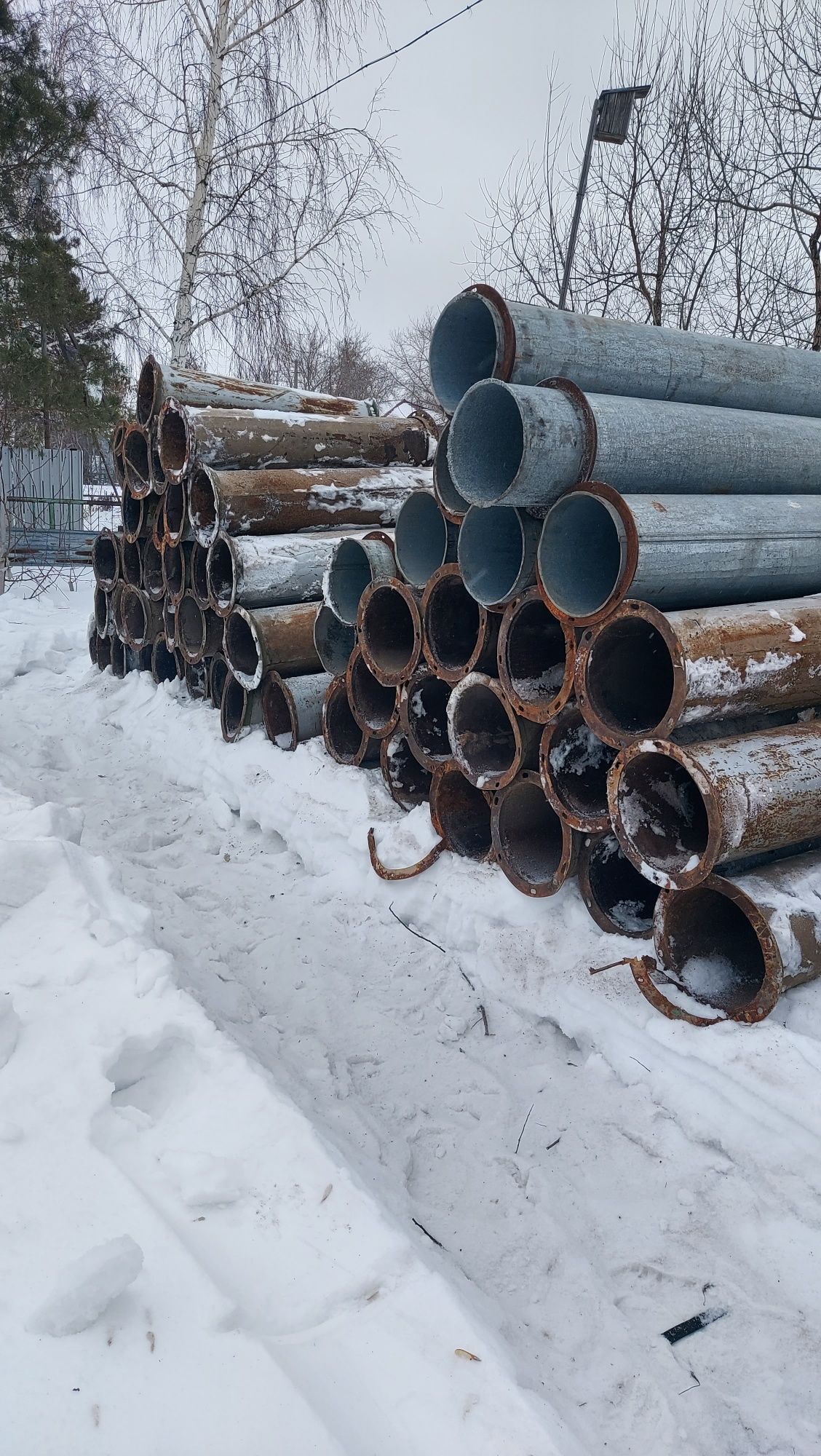 Трубы саматечные и для вытяжки