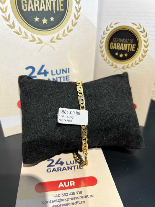 (AG42) Bratara Aur 18K 11.35g (B.11214.1) GARANTIE 2 ANI