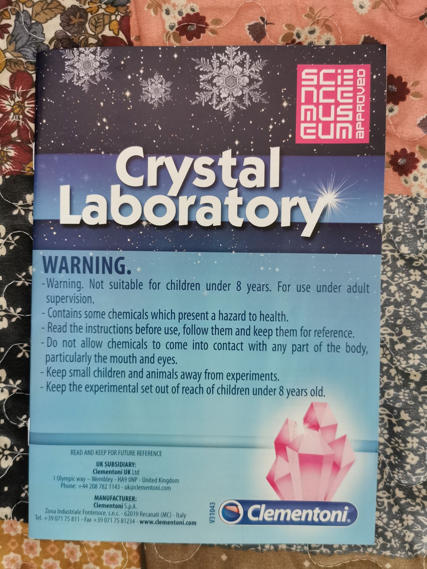 Joc - Laborator de cristale