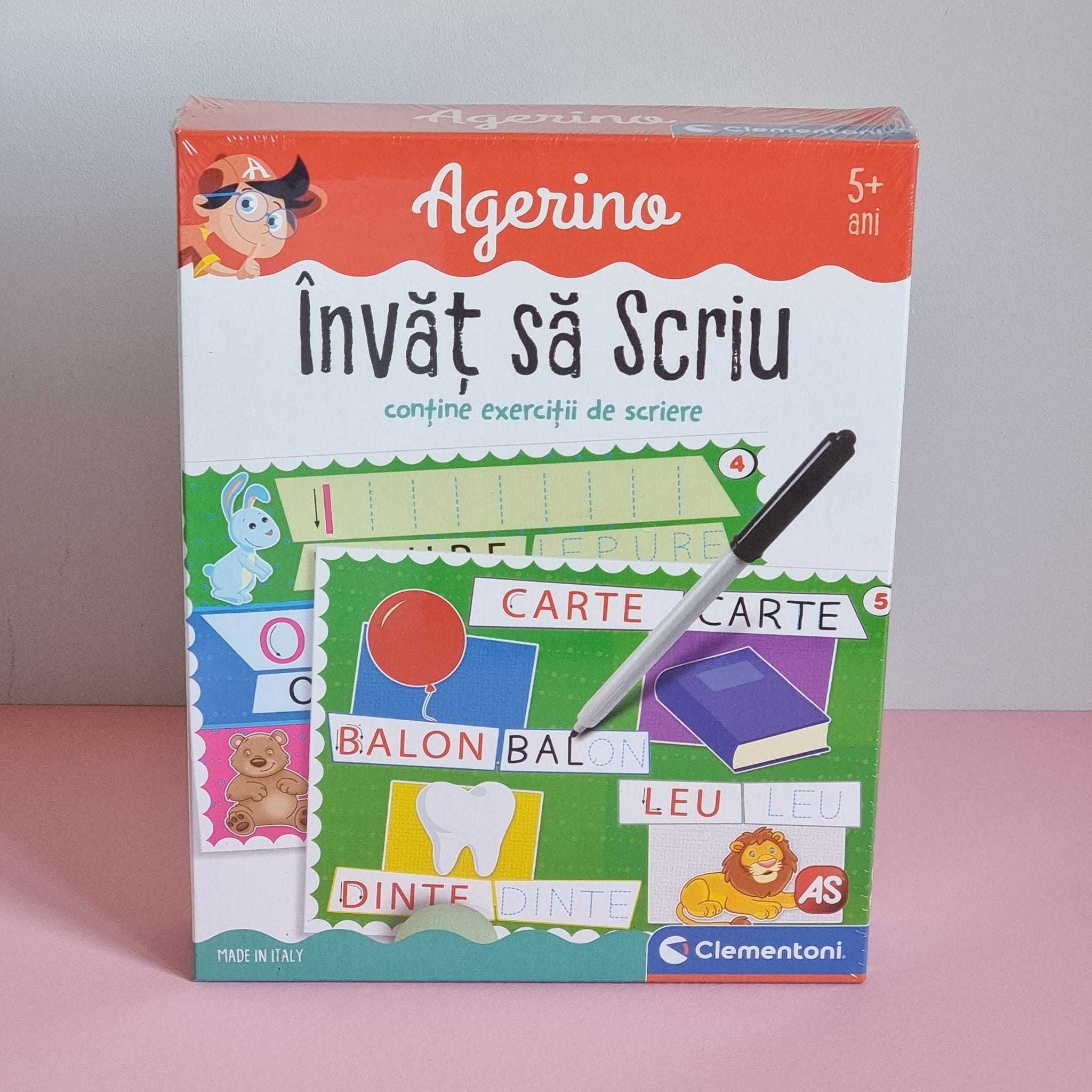 Joc educativ - Invat sa scriu Agerino, 5 ani +