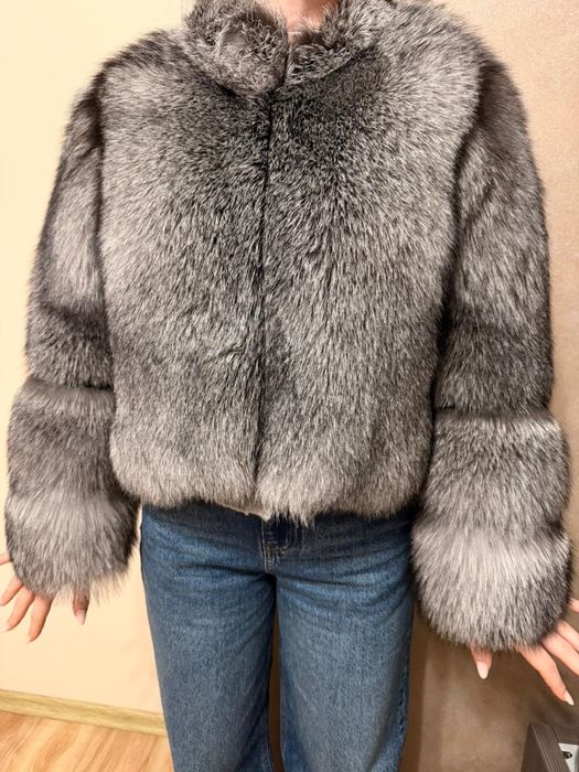 Blanita naturala de vulpe marimea L