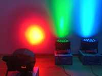 Proiector 18 LED RGB Full Color Orga de culori Party Club Joc culori