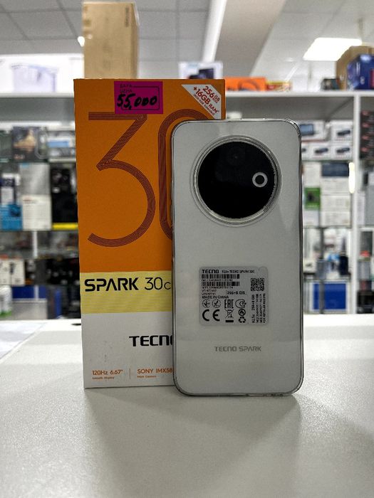 Tecno Spark 30C , 8+8/256gb