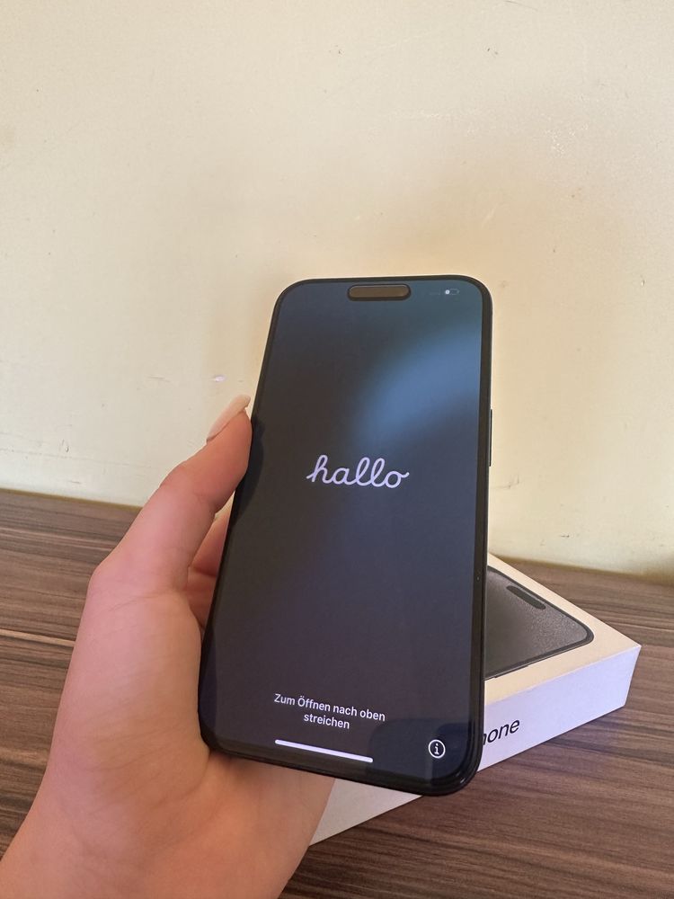 НОВ! iphone 15 Pro; 256 GB; Blue Titanium ГАРАНЦИЯ