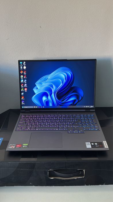 Lenovo legion 5 pro в идеальном состоянии! Игровой ноутбук