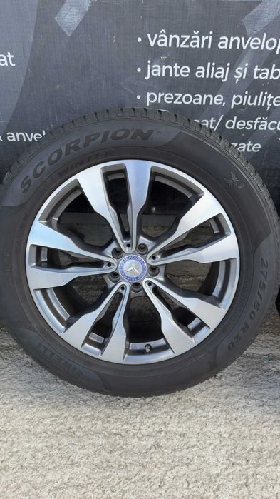 Jante Mercedes GLE 275 50 20 iarna Pirelli SottoZero