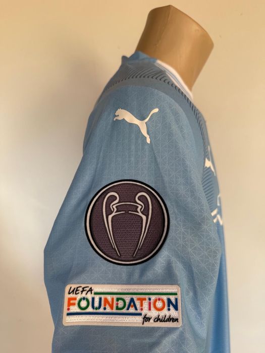 Tricou fotbal Haaland Man City