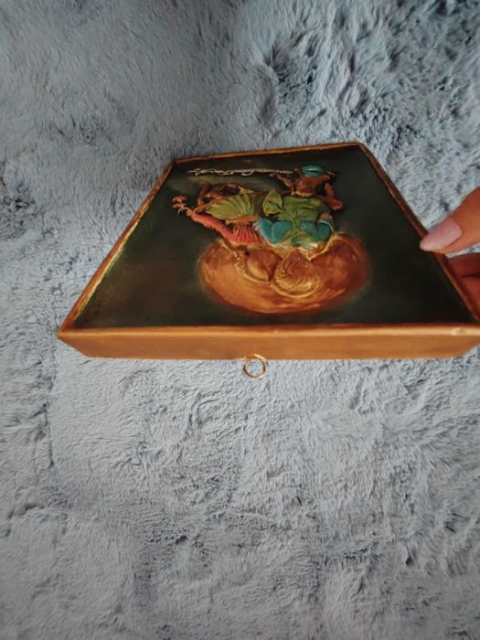 Tablou ceramică aplicată vintage