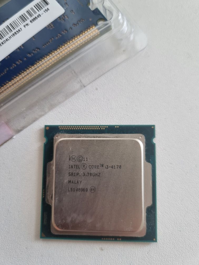 Рам памет 2GB и 4GB + процесор intel i3 4170