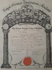 Diploma masonica