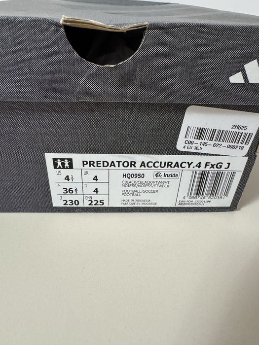 Ghete de fotbal copii adidas Predator Accuracy.4 FxG J