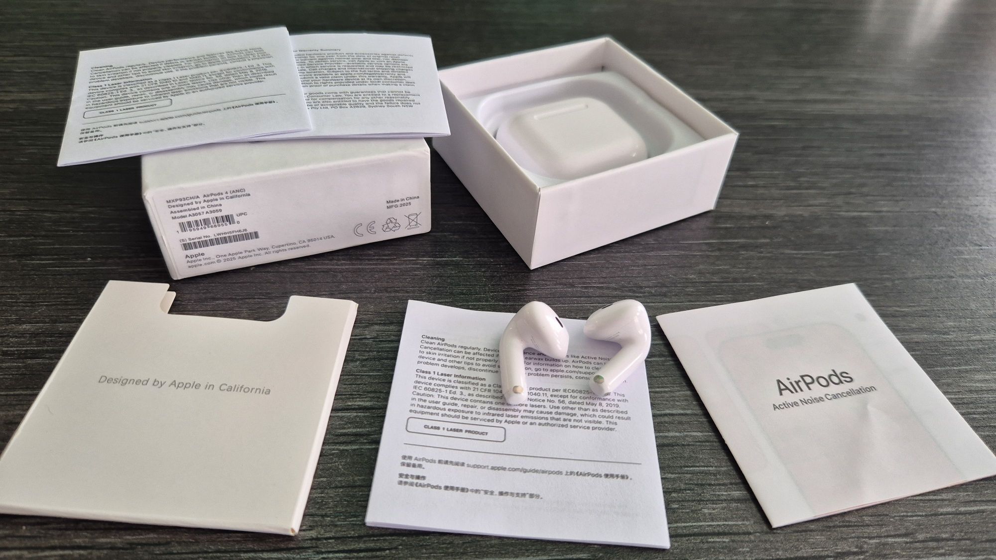Слушалки airpods 4(anc)
