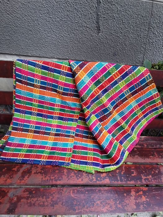 Pături foarte vechi anul 1900, țesute la război