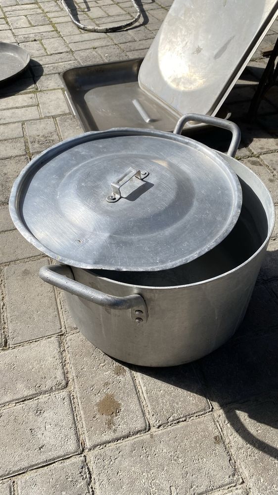 Кастрюля алюминий толстостенная