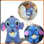 Jucarie de plus Stitch care respira si ii lumineaza inima, NOU