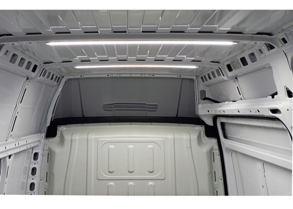 Bandă LED iluminare auto, 100cm, Alb