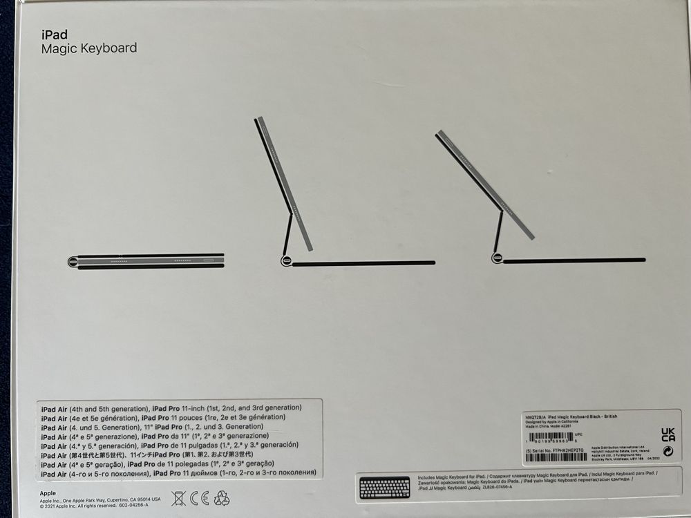 iPad Pro 11-inch M1 (3rd Generation) + Magic Keyboard