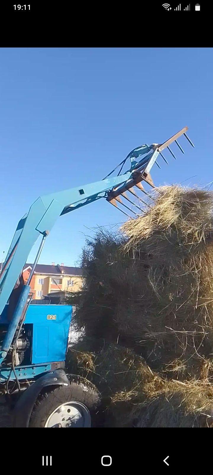 Кун на трактор мтз самодельный