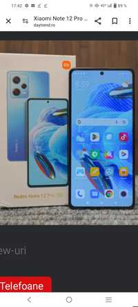 Xiaomi Note 12 Pro 5G 6+6/128 GB