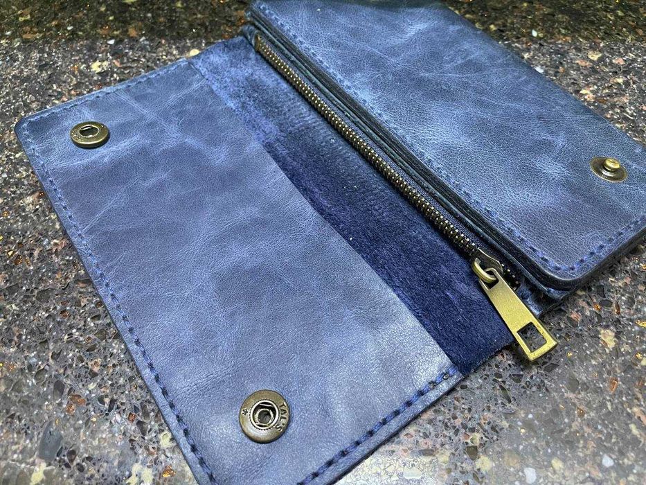 Кожаный лонгер, ручная работа.