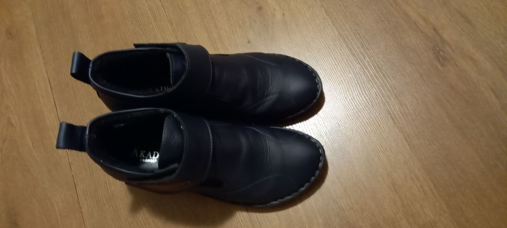Ghete Akadia Comfort piele naturala
