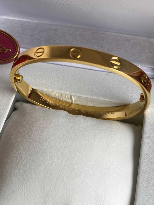 Brățară Cartier LOVE 19 aur 585