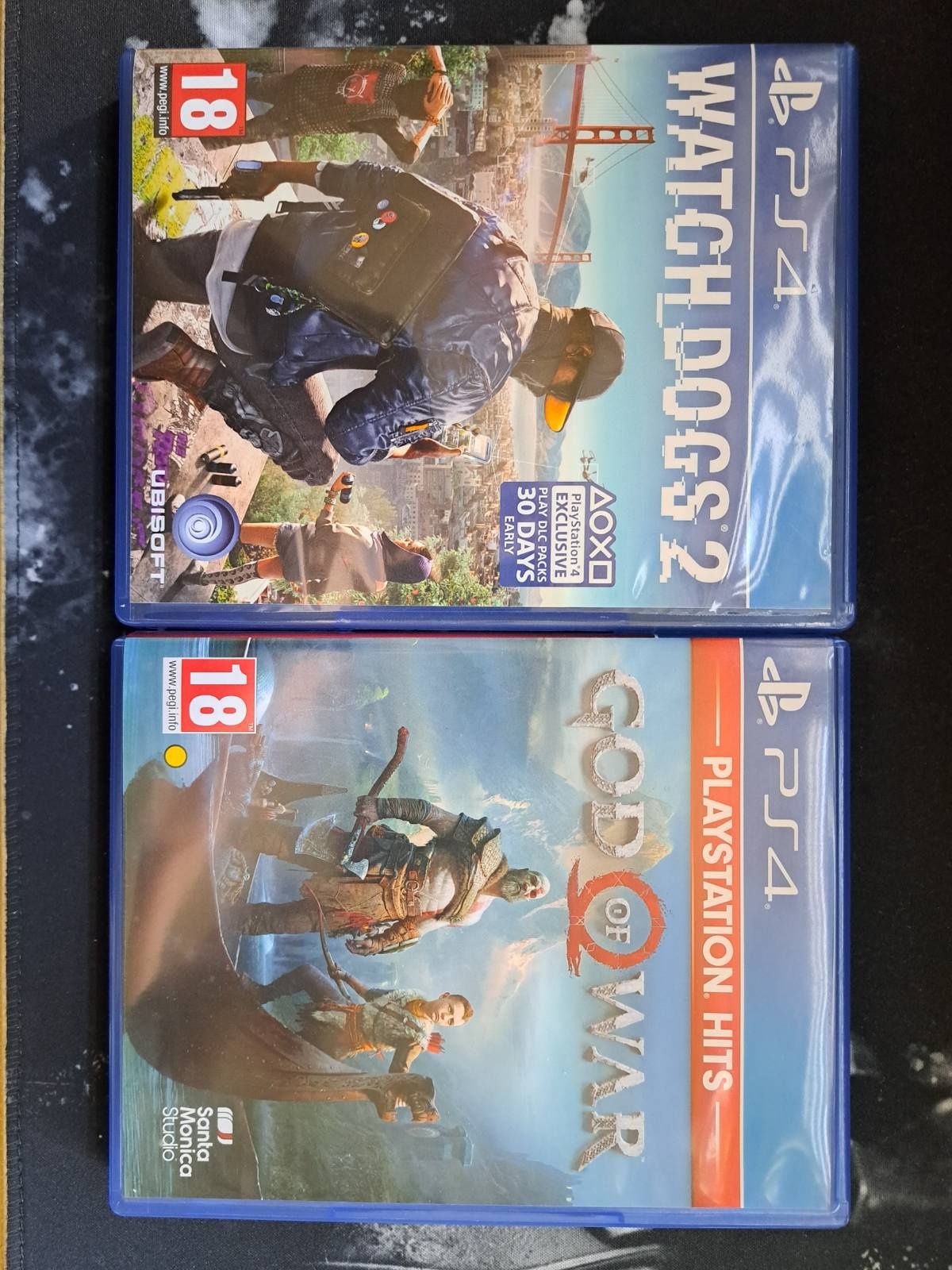 Игри за ps 4 watch dogs 2 и god of war