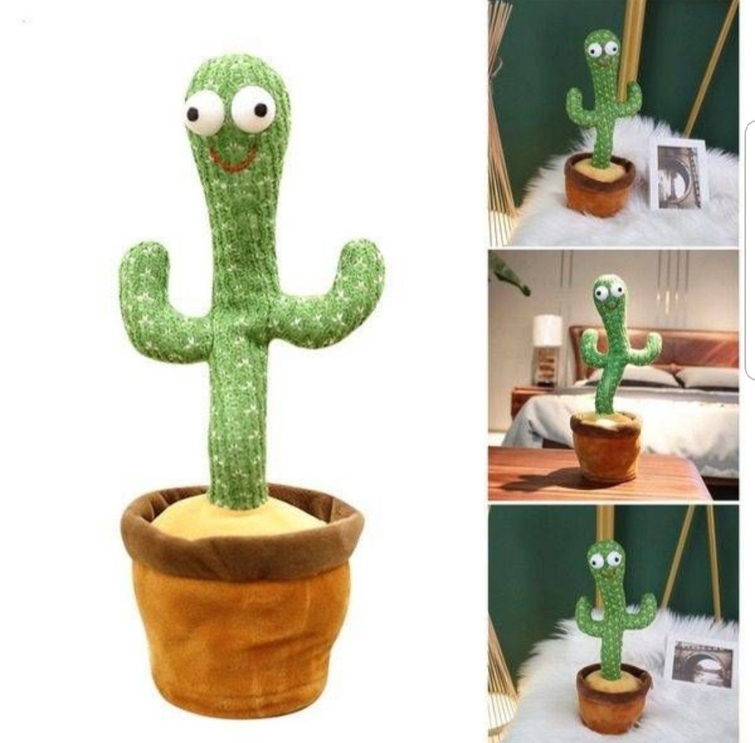 Cactus costum texan dansator interactiv educativ cântă dansează imită