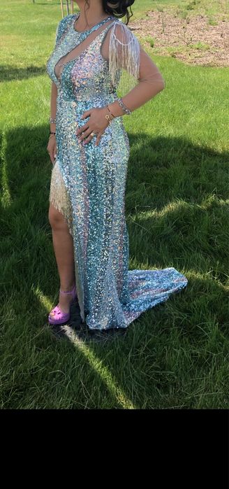 Rochita cu paiete si margele