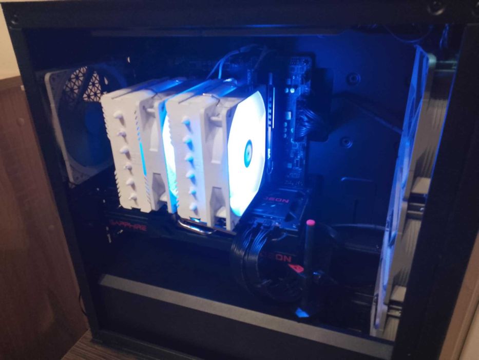 Геймърски компютър - R5 5600X, RX 6700 XT, 32 GB RAM, 1 TB SSD