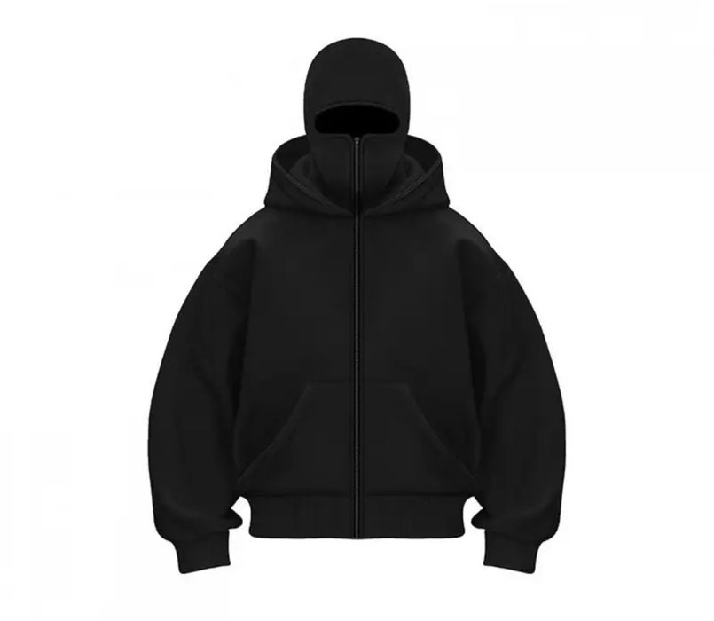 Женская худи Y2K в стиле, с молнией — оверсайзд