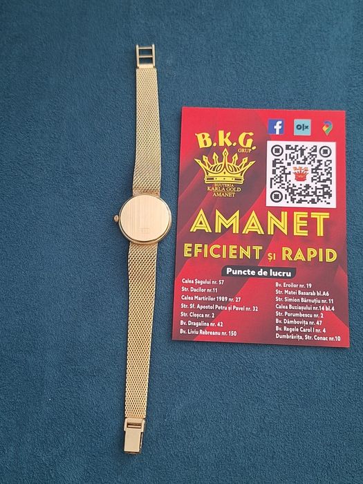 Ceas Rochemont aur 14K Amanet BKG