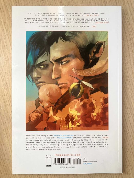 Комикс Saga първи брой, отлично състояние