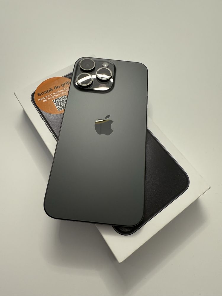 Iphone 15 Pro Max Titanium - impecabil, garantie, factura
